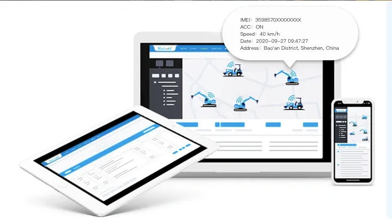 GPS tracking for rental equipment